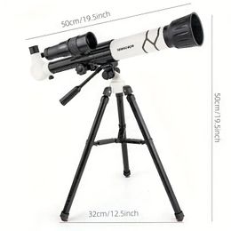 STEM Astronomische telescoop High-definition Low Light Monocular Sight Science and Education Experiment Toy, verken het universum en geniet van de schoonheid van de lucht