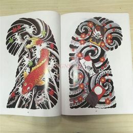 Plantillas Suministros De Tatuajes Libros Bordados Tatuaje Manuscrito Estilo De Libro Revista De Espalda Completa Álbum Atlas Dibujo Extranjero Venta Tradicional