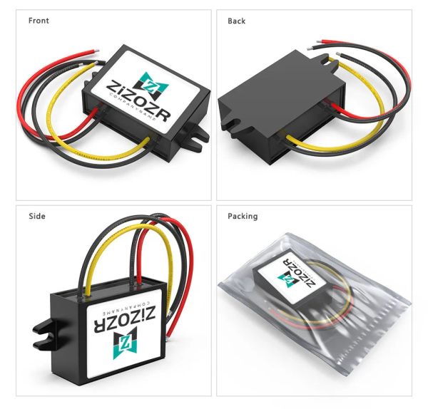 Convertisseur de puissance du transformateur à bas de la baisse des convertisseurs de puissance DC 30-90V 36V 48V 72V à 15V 19V 20V 24V 28V 5A MODULE BUCK