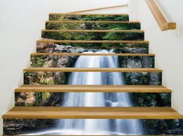 Escaleras de paso embellecer el piso decorativo pegatina sin costura para paisaje creativo calcomanía 6311930