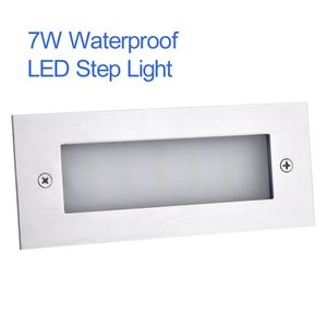 Stap Trappen Licht buitenshuis binnen Wall Monted Deck Street Landschap Trap Lichten Waterdichte IP65 120V Corners Villa's zwembaden LED -verlichting Crestech168