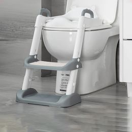 Escabeau pliant siège d'entraînement de pot pour bébé avec échelle de tabouret pour bébé enfant en bas âge Portable chaise de sécurité de toilette sûre 230204