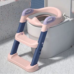 Escabeau Pot Formation Échelle Pour Enfants Escalier Bébé Siège De Toilette Coussin Pour Enfants Chaise Couverture Toilette Échelle Pour Enfants 231101