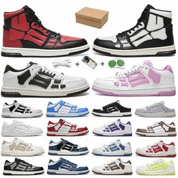 Améliorez votre jeu de style avec des chaussures audacieuses de qualité supérieure pour la déclaration individuelle de la mode Faire des hommes Bones Designer Sneakers N0bv #
