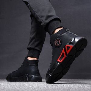 Stephoes Luxury Designer Hoge waterdichte stalen teen Men Werkschoenen mannelijke veiligheid Unbreakable Sneakers Antismashing Punctule Boots Y200915