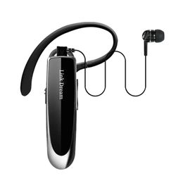 Stereo Bluetooth-processor-ruisonderdrukking Volumeregeling Headset Mono Ear Car Business Headset Groothandel 2020 Nieuw