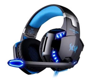 Stereo gaming-headset voor Xbox, bas-over-ear-koptelefoon met microfoon, LED-verlichting en volumeregeling voor laptop, pc, Mac, iPad, smartphones7923231