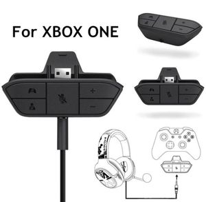 Stereo Headset Adapter Gamepad Hoofdtelefoon Gaming Audio Controller Connector Voor Xbox One Gamejoystick Game Console Accessoire met R9502836