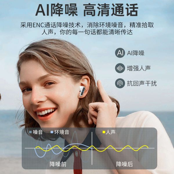 Los auriculares de eSports Bluetooth Wireo Inalámaros con reducción de ruido impermeable en el oído, la larga resistencia y la alta calidad de sonido