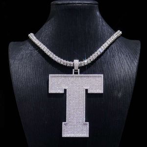 Sterling Sier Ice Out Vvs Moissanite Wings Collar personalizado Colgante Hip Hop Hombres Joyería