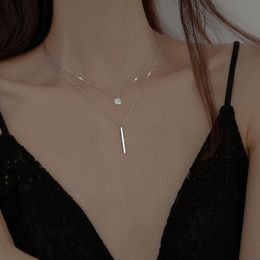 Collier étoile en argent Sterling pour femmes, léger et petit marché, nouveau Design de chaîne, sens, bijoux simples à la mode