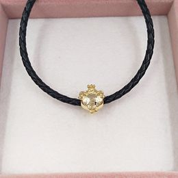 Joyería de plata esterlina Kit de fabricación Pandora Lindo Cerdo Encantos DIY Fidget Oro Pulsera de oro para mujer Parejas para hombre Niños Cadena de cerdo Brazalete Collares Ajuste Europa Estilo Colgante