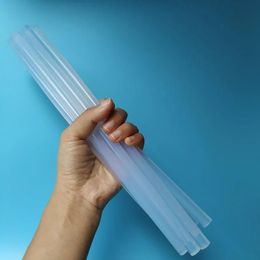 Bâton de colle super long de 300mm, 50 pièces, non toxique, Transparent, outil de 11mm, bâtons de colle thermofusible pour le bricolage