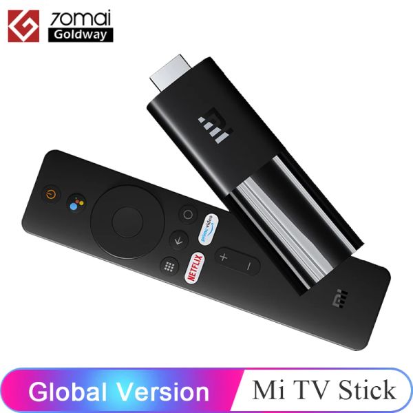 Stick versión Global Xiaomi Mi TV Stick Android TV 9,0 Smart HDR 1GB RAM 8GB ROM Bluetooth 4,2 Mini TV Dongle Wifi Asistente de Google