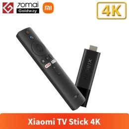 Stick Global Version Xiaomi TV Stick 4K Android 11 Draagbare TV Dongle 2GB RAM 8GB ROM Dolby Vision DTS Surround Sound Google Assistent