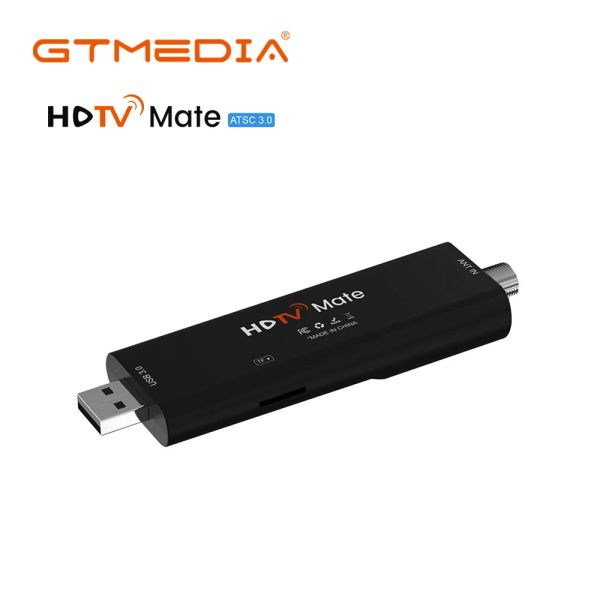 Bâton gtmedia hdtv mate ATSC 3.0 / 1.0 Stick USB tuner pour les États-Unis, la Corée du Sud, la Jamaïque, le Mexique, le Canada, l'Inde, le Brésil, etc.