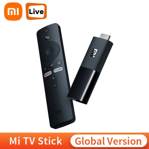 Stick Xiaomi Mi TV Version globale Stick Android TV 9.0 Smart HDR 1GB RAM 8GB ROM BLUETOOTH 4.2 MINI TV DONGLE WIFI Google Assistant