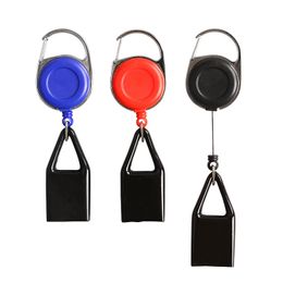 Autocollant Briquet Laisse Safe Stash Clip Rétractable Porte-clés Couverture Accessoires Fumeurs Party Favor dh645