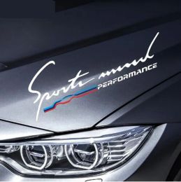 Autocollants 2017 Nouveau style Style Styling Stickers Sports Performance Car Autocollants Réflexion Décor de sourcils pour BMW E46 E39 E90 F30 F10 X5