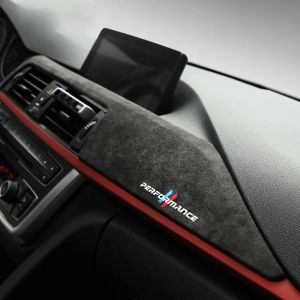 Stickers Alcantara Wrap Car Dashboard Paneel ABS ABS COMPER SERVAAR INTERIRE Decoratie voor BMW F30 F31 F32 F34 F34 F36 3GT 3 4 Series Accessoires