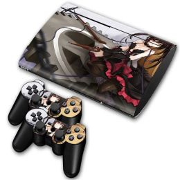 Stickers Anime Girls Nieuwe Skin Sticker voor PS3 Super Slim 4000 en 2 Controller Skins TNPS3S40005149