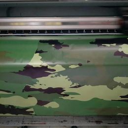 Stickers Leger Militaire Camouflage Vinyl wrap voor auto wrap die coating luchtbelvrij zelfklevend Mat of glans beschikbaar 1,52x30m