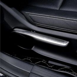 Stickers Carstyling Interieur Stoelverstelling Pailletten afdekstrips 3D Sticker voor Mercedes Benz A B Klasse CLA GLA W176 W246 C117 Acces