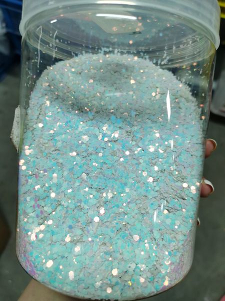 Autocollants décalcomanies 1 kg de paillettes caméléon pour Nail Art/manucure diamant paillettes forme hexagonale 12 couleurs bricolage/artisanat/lèvres/corps paillettes scintillantes 231117