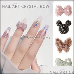 Stickers stickers 3d luxe nail art stickers flyjewelled edelstenen stenen kristallen stickers stickers voor doe -het -zelf werk drop levering gezondheidsschoonheid salon dhz41