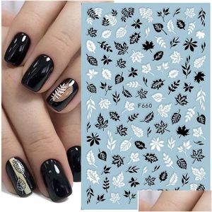 Autocollants décalcomanies 8 feuilles manucure Nail Art pointe en relief pochoirs décorations japonais Siering pâte pour filles Wo Dhzim