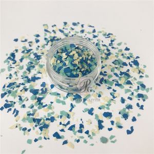 Autocollants Stickers PrettyG 1 Set 12 Couleurs Irrégulières Rock Chip Mica Flakes Mix Couleurs Paillettes Ongles Henné Tumbler Artisanat Art Décoration Accessoires 230703