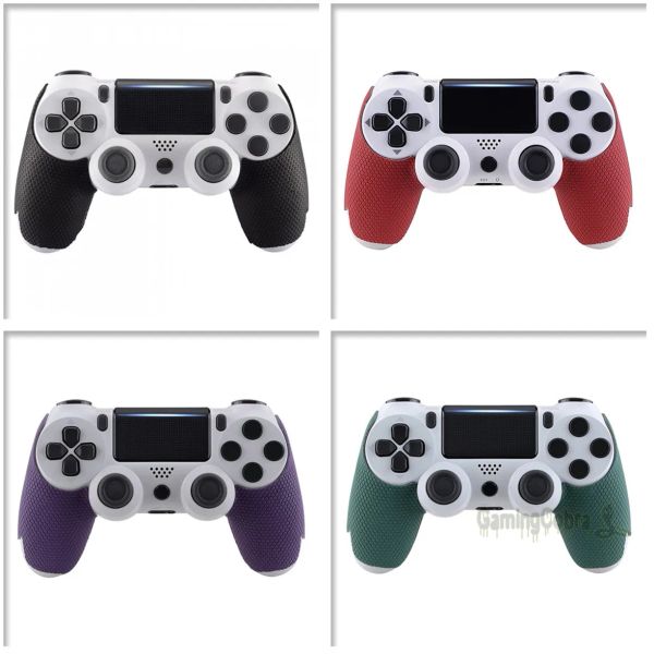 Pegatizas Contras de controlador SweatBsorbent de antiskid extremado para PS4, agarres de mango de goma suave con textura para PS4 Pro Slim Controller