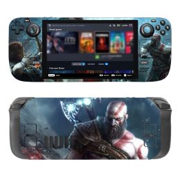 Autocollants God of War Style Vinyl Sticker for Steam Deck Console Protector Accessoires de jeu Sticker Sticker