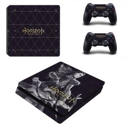 Autocollants Horizon Zero Dawn PS4 Slim Skin Sticker pour Sony Playstation 4 Console and Controllers PS4 Slim Skins Sticker Decal Vinyl