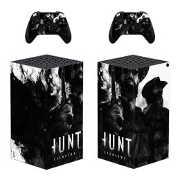 Stickers jagen op de showdown huidsticker sticker cover voor Xbox Series X Console en 2 controllers Xbox -serie X XSX Skin Sticker Vinyl