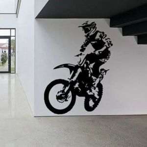 Autocollants moto vélo sticker autocollant chambre sport sale vélo motorcycle enfants garçons adolescents chambre décoration décoration intérieure x20