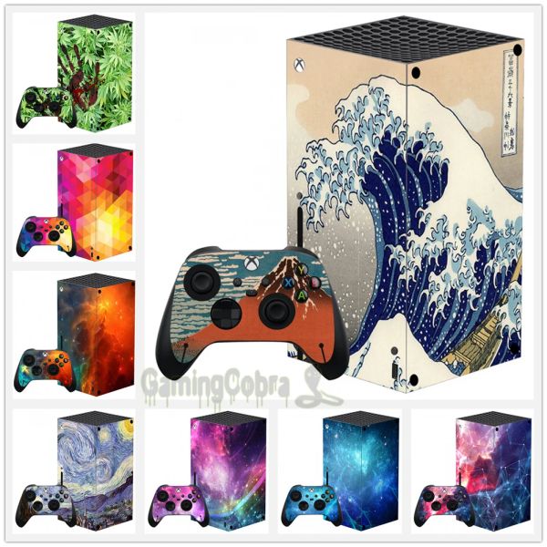 Autocollants Playvital Custom Vinyl Skins Wrap Decal Cover Stickers pour Xbox Series X Console and Controller
