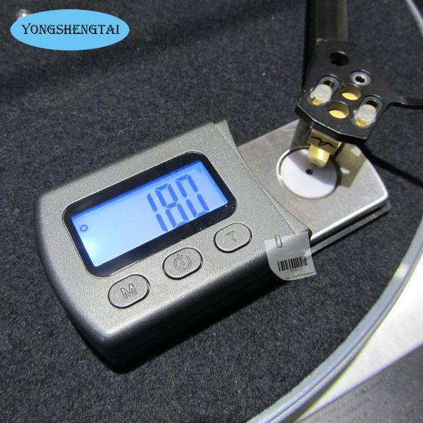 Autocollants Portable LCD Digital Turtonable Stylus Force Scale Metter Meter Backlight High Precise Tracking Guage for Vinyl Record Needle