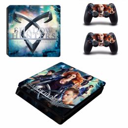 Stickers Shadow Hunter The Mortal Instruments PS4 Slim Skin Sticker voor PlayStation 4 Console en Controller PS4 Slim Skins Sticker Decal