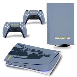 Autocollants Uncharted 4 Special Design Robot Vinyl Sticker pour PS5 Console Decal Skin # 6344