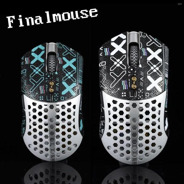 Autocollants de fenêtre autocollants de souris Grip Tape Skate autocollant fait à la main antidérapant peau de lézard sucer la sueur pour Finalmouse Ultralight 2 UL2 Starlight 1