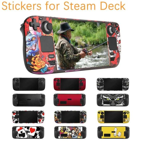 Pegatinas para envolver pegatinas, cubierta para envolver consola de juegos, decoración, calcomanía, cubierta protectora para Steam Deck, piel estética para Steam Deck