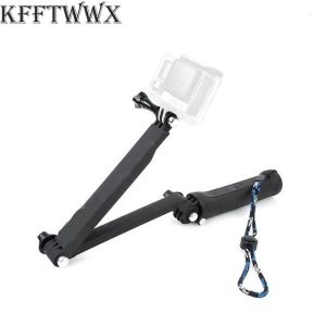 Sticks kfftwwx monopod selfie stick statief stand voor GoPro Hero 9 8 7 6 5 4 Black yi 4K SJ4000 Eken H9R DBPower Ek5000 Akaso -camera