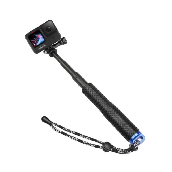 Sticks Telesin mini selfie bâton réglable étanche étanche pôle de poche extensible pour GoPro Hero 12 11 10 9 8 7 SJCAM DJI Action Caméra