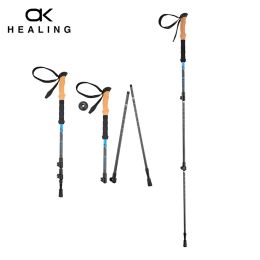 Bâtons de Trekking, bâtons de randonnée, bâtons de marche nordique, remplacement de canne d'escalade, Alpenstock, pointe de capuchon de protection pour camping en plein air