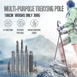 Sticks Ultralight Multifonctionnel pliage de randonnée Polonais