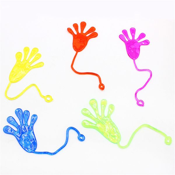 Sticky Hands Slap Squishy Toy Play Birthday Gift Treat Bag Faveurs de mariage et cadeaux Livraison gratuite QW8694