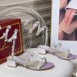 Stiletto Hoge Hakken Sandalen Voor Dames Designer Echt Leer Mode Enkelband Dames Muilezels Trouwschoenen Echt Leren Kleding Schoenen 2023 Luxe Merk Muilezels