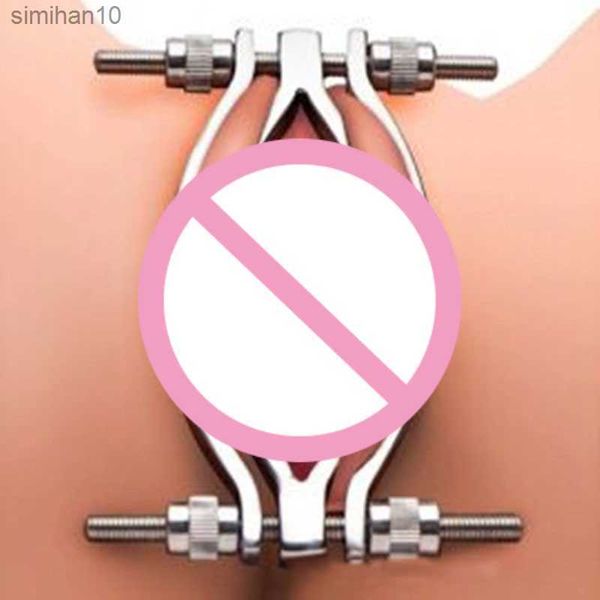 Estimulador Juguetes sexuales Labia Clip Pinzas para pezones BDSM Bondage Juego para adultos Clit Teasing Spot Masaje Vaginal Speculum EroticSM Mujer L230518