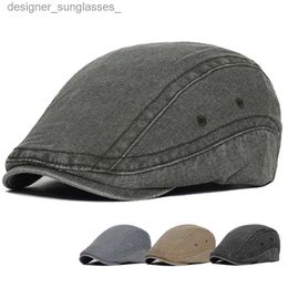 STAILY ROINT HATS Fashion Adjustable Newsboy CS Men Woman Woman Casual Beret Flat Ivy C Soft Solid Driving Cabbie Cabe Paped C Unisexl231109